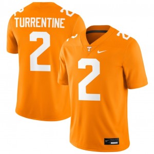 Mens Andre Turrentine Tennessee Orange Tennessee Volunteers #2 College Football 2025 Jersey 770079-845
