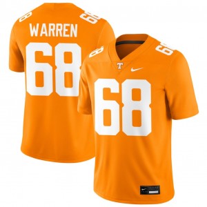 Mens Bennett Warren Tennessee Orange Tennessee Volunteers #68 College Football Replica Jerseys 144098-339