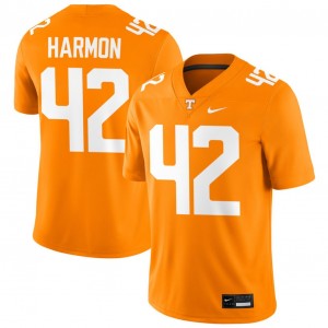 Men Braylon Harmon Tennessee Orange Tennessee Volunteers #42 College Football High School Jersey 836212-528