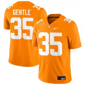 Men Carson Gentle Tennessee Orange Tennessee Volunteers #35 College Football NCAA Jerseys 873105-854
