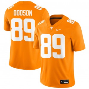 Men's Joakim Dodson Tennessee Orange Tennessee Volunteers #89 College Football Replica Jersey 491170-399