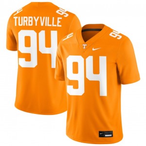 Men Josh Turbyville Tennessee Orange Tennessee Volunteers #94 College Football Limited Jerseys 464340-120
