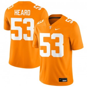 Men Lance Heard Tennessee Orange Tennessee Volunteers #53 College Football Player Jerseys 307530-629