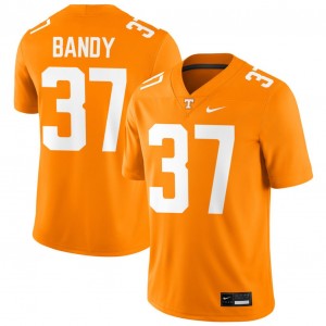 Mens Montrell Bandy Tennessee Orange Tennessee Volunteers #37 College Football Replica Jersey 463423-630