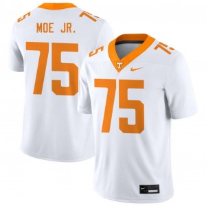 Men Wendell Moe Jr. White Tennessee Volunteers #75 College Football Game Jersey 736884-885