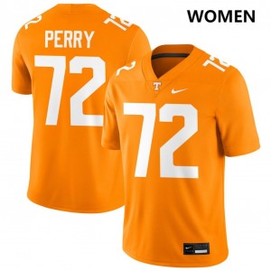 Women Jesse Perry Tennessee Orange Tennessee Volunteers #72 College Football 2025-26 Jersey 273437-763