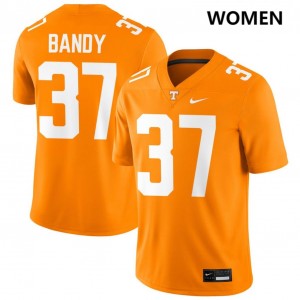 Women's Montrell Bandy Tennessee Orange Tennessee Volunteers #37 College Football 2025 Jerseys 832412-190