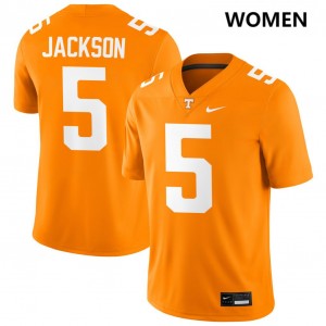 Women Radarious Jackson Tennessee Orange Tennessee Volunteers #5 College Football Player Jersey 157668-152