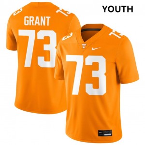 Youth Brian Grant Tennessee Orange Tennessee Volunteers #73 College Football Alumni Jersey 231174-241