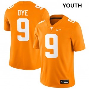 Youth Mariyon Dye Tennessee Orange Tennessee Volunteers #9 College Football Player Jerseys 670733-306