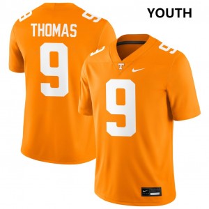 Youth Star Thomas Tennessee Orange Tennessee Volunteers #9 College Football Limited Jersey 870058-106